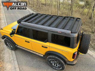 Roof Rack Cargo Basket Luggage Carrier ,Roof Rack For 2021 2022 Ford Bronco- 2.28m*1.23m(large）