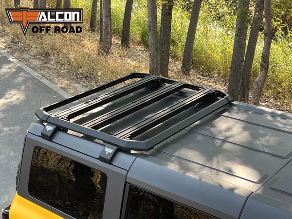 Roof Rack Cargo Basket Luggage Carrier, Roof Rack For 2021-2023 Ford Bronco